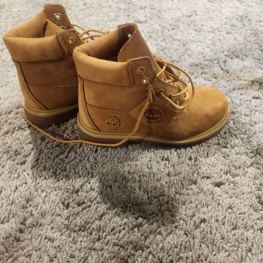 Timberland Tan Leather Boots